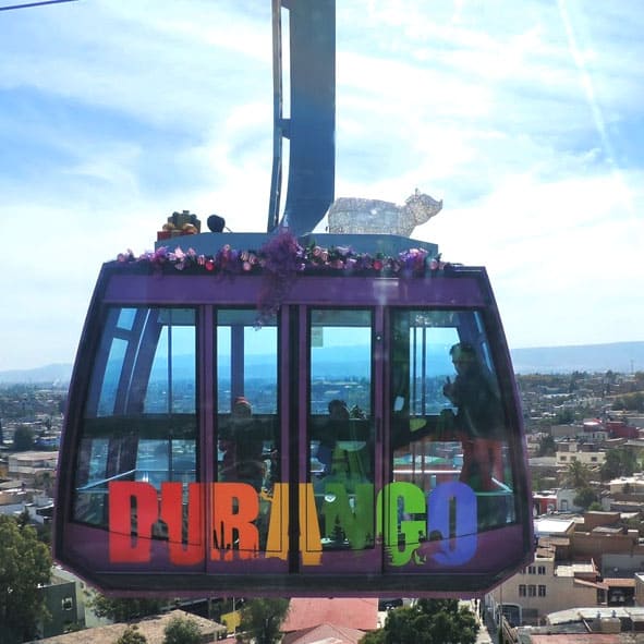 Dar un paseo en el teleférico – DURANGO, DESTINOS DE MÉXICO